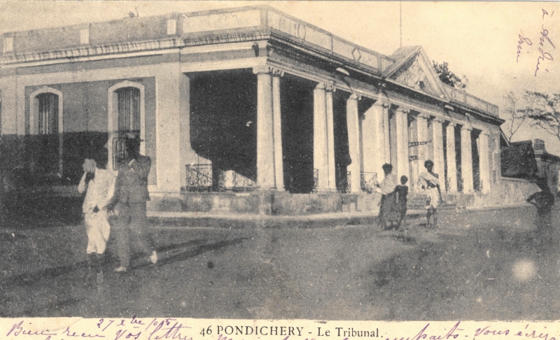 04-15 - Pondichery - tribunal - ancien batiment - 1